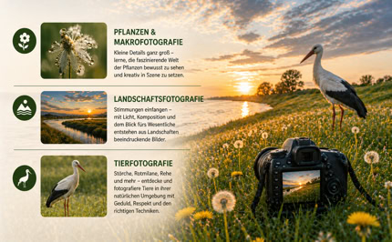 Storchenpaar auf dem Nest